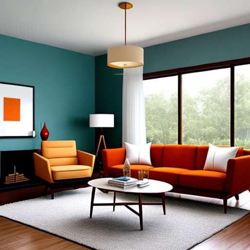 Mid-Century Modern Interior Design Midjourney Prompts - Create Your Dream Retro Home - Socialdraft