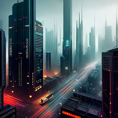 Gloomy Future Midjourney Image Prompt: Create your own dystopian scenes - Socialdraft