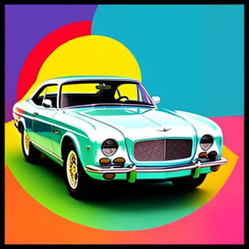 Pop Art Bentley Bacalar Midjourney Prompt - Create Your Own Custom Version - Socialdraft