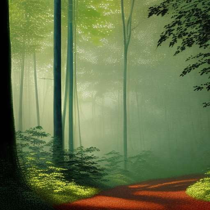 Midjourney Prompts for Creating Custom Dense Forest Scenes - Socialdraft