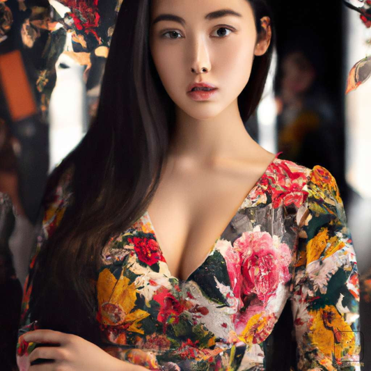 Beautiful Photorealistic Portraits Of Asian Girls - Socialdraft