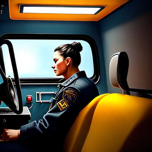 Midjourney Ambulance Car Interior Portrait Prompt - Socialdraft