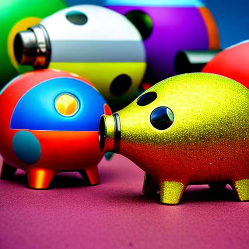 Upcycled Piggy Bank Midjourney Prompt - DIY Customizable Piggy Banks - Socialdraft