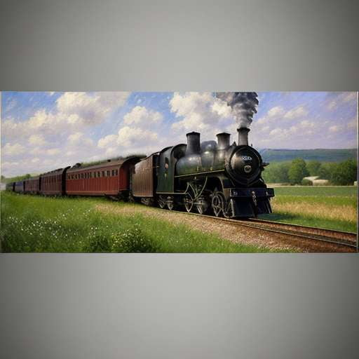 Midjourney Steam Trains Prompts for Creative Art Projects - Socialdraft