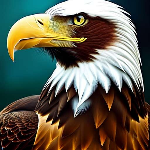 Majestic Eagle Midjourney Portrait Prompt - Socialdraft