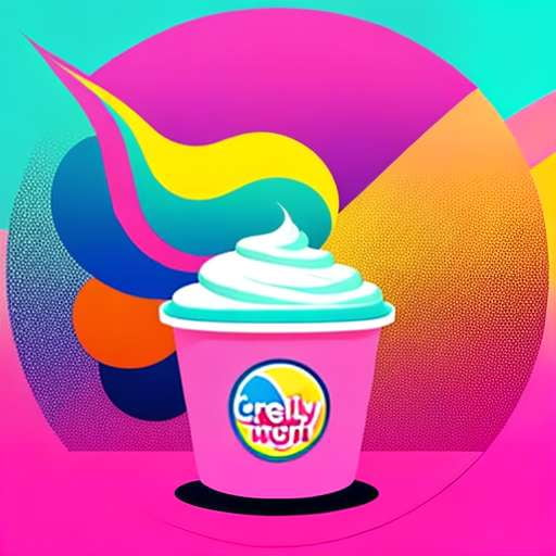 Cotton Candy Frozen Yogurt Midjourney Creation Prompt - Text-to-Image Model for Sweet Artisans - Socialdraft