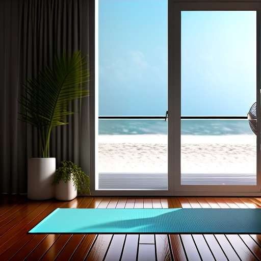 Beach Bungalow Yoga Midjourney Prompt: Create Your Own Zen Oasis - Socialdraft