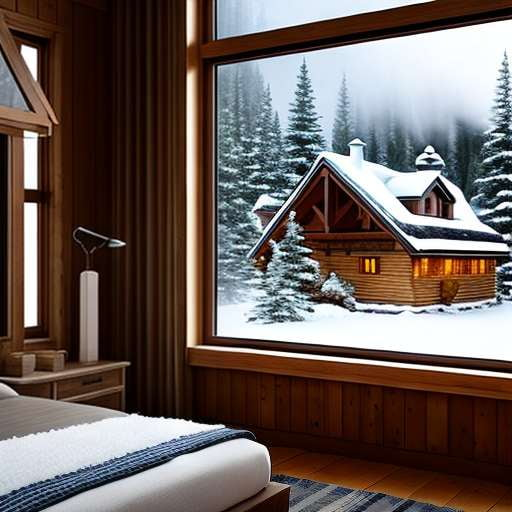 Winter Wonderland Chalet Midjourney Prompt - Socialdraft