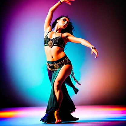 Belly Dance Fusion Midjourney Prompt: Create Unique Choreography with AI Assistance - Socialdraft