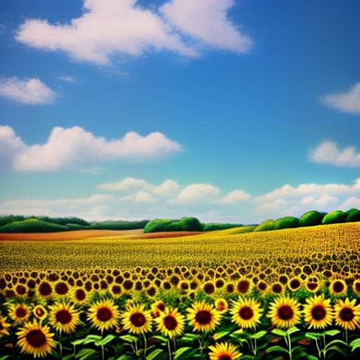 "Sunflower Midjourney: Create Your Own Unique Warm Sunflower Artwork" - Socialdraft
