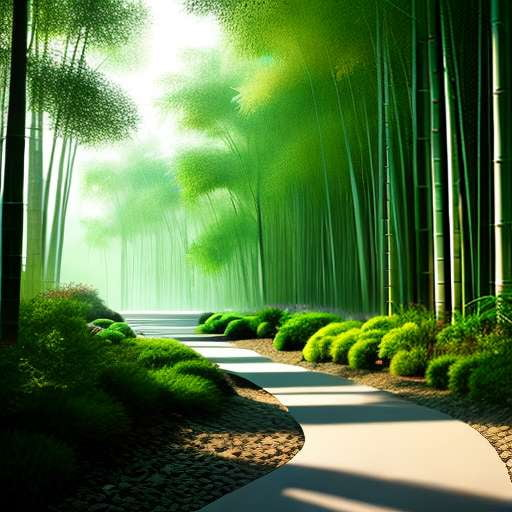 Midjourney Jeolla Bamboo Forest Painting Prompt - Socialdraft