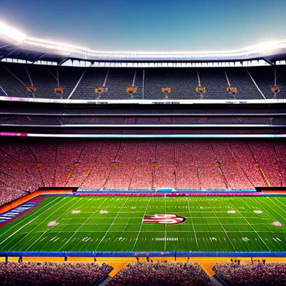 College Football Stadium Midjourney Prompt - Create Your Own Game Day Masterpiece! - Socialdraft