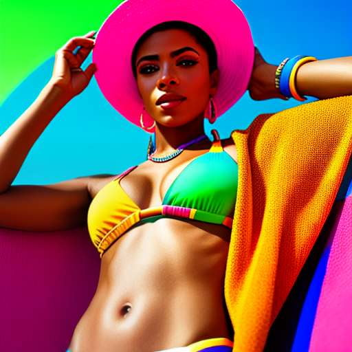 Tropical Paradise Bikini Design Midjourney Prompt - Socialdraft