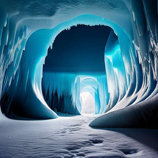 Ice Cave Midjourney Prompt: Create Your Own Arctic Adventure - Socialdraft