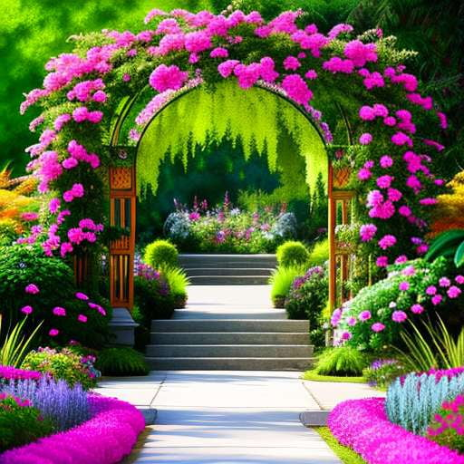 Botanical Garden Midjourney: Create Stunning Floral Art! - Socialdraft
