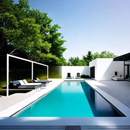 Modern Pool House Midjourney Prompt for Amazing Outdoor Pool Designs - Socialdraft