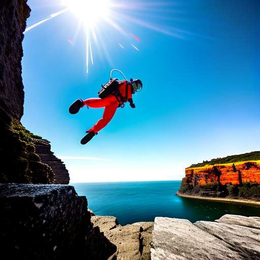 Midjourney Cliff Diving: Create Your Own Thrilling Adventure - Socialdraft