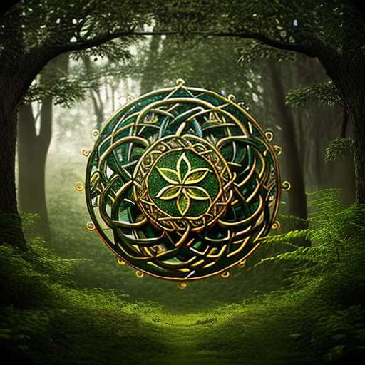 Faerie Celtic Knot Midjourney Prompt - Personalized Art Inspiration - Socialdraft