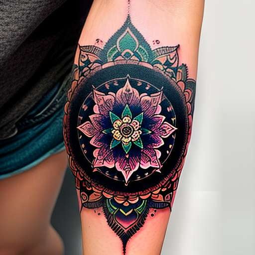 Mandala Midjourney Tattoo Prompts for Unique Ink Inspiration - Socialdraft