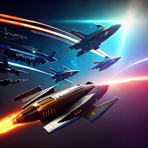 Midjourney Starship Warfare: Create Your Own Epic Space Battle - Socialdraft