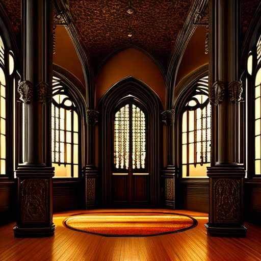 Gothic Mansion Interior Design Midjourney Prompt - Socialdraft
