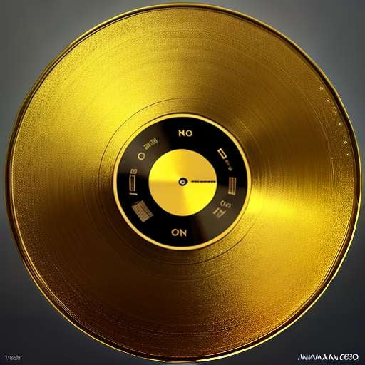 Gold Record RIAA Certification Midjourney Prompt - Socialdraft
