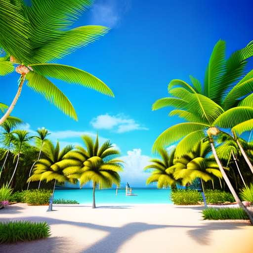 Island Breezes Midjourney Prompt - Create Your Own Tropical Escape - Socialdraft