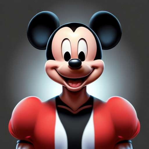 mickey mouse human