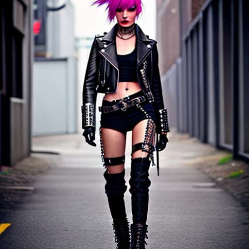 "Create Your Edgy Style with Fashionable Punk Midjourney Prompts" - Socialdraft