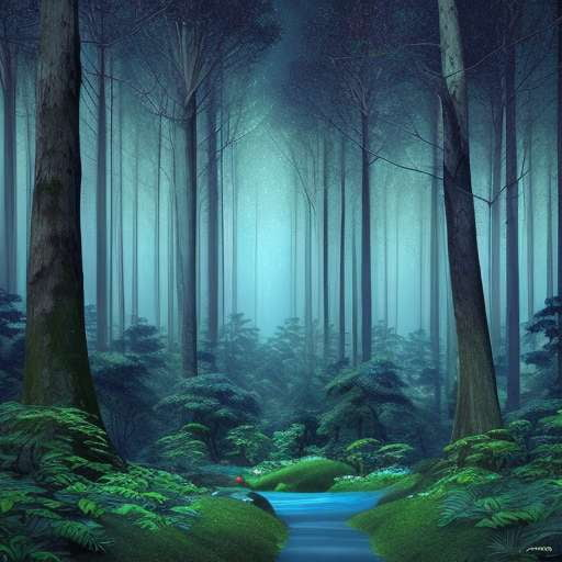 Midjourney Forest Nights: Customizable Text-to-Image Prompts for Nature Lovers - Socialdraft