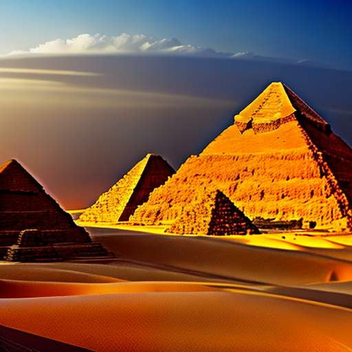 Egyptian Pyramids Midjourney Diorama Prompt: Create Your Own Stunning 3D Artwork - Socialdraft