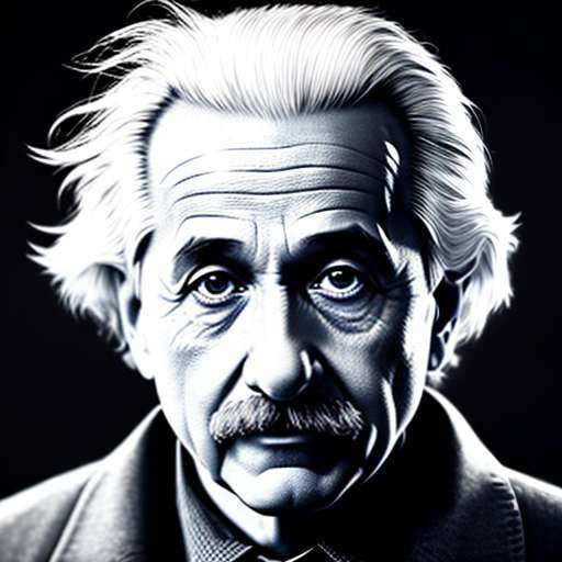 Einstein Midjourney Avatar: Hyperrealistic Illustration Prompt - Socialdraft