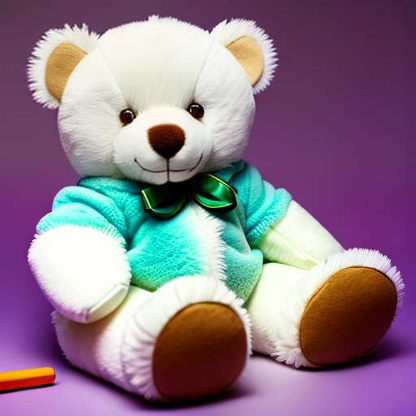 Teddy Bear Bedtime Romper Midjourney Prompt - Socialdraft