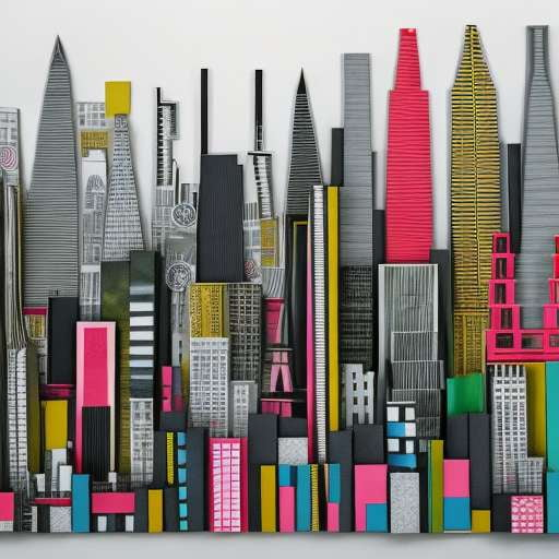 Midjourney Paper Layers Cities Prompt for Art and DIY Projects - Socialdraft