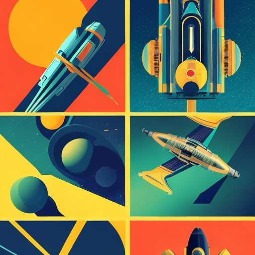 Midjourney Retro Sci-fi Book Cover Art for DIY Designers - Socialdraft