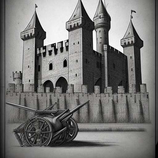 Midjourney Medieval Machines Sketches for Fantasy Artistic Inspiration - Socialdraft