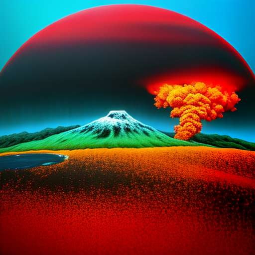 Underwater Volcano Midjourney Image Prompt for Unique Art Creation - Socialdraft