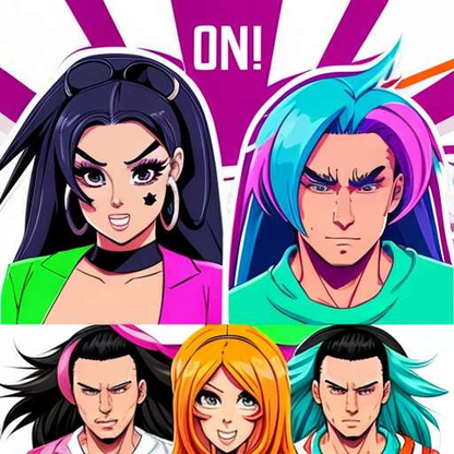 Jersey Shore Anime Characters Midjourney Prompts - Socialdraft