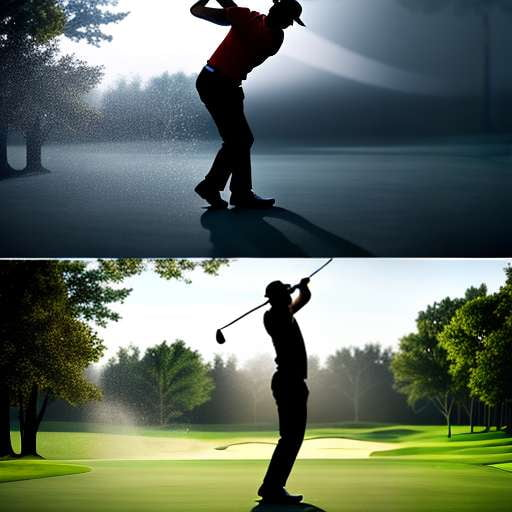 "Customizable Golf Swing Visualization Midjourney Prompt" - Socialdraft