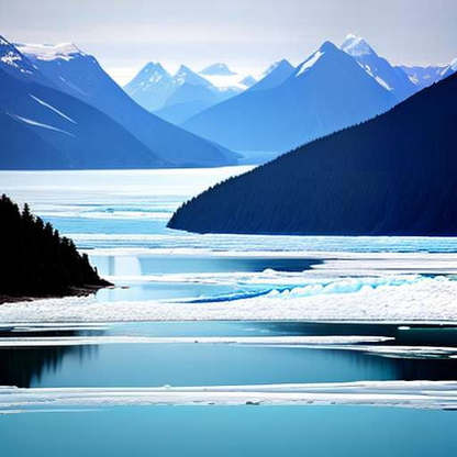 Glacier Bay Kayaking Midjourney Prompt: Create Your Personalized Adventure! - Socialdraft