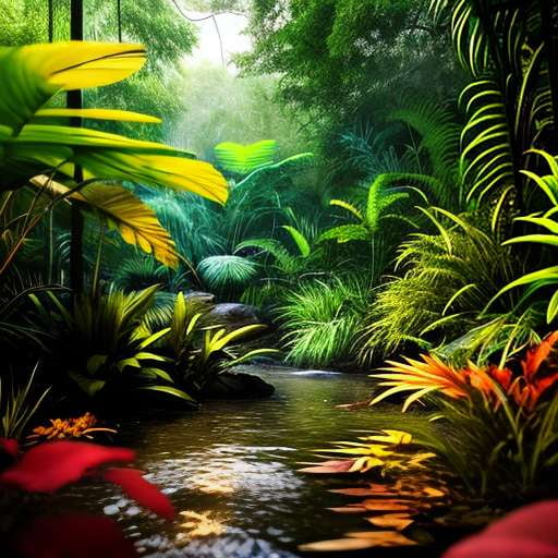 "Jungle Adventure" Midjourney Prompt: Create Your Ultimate Nature Getaway - Socialdraft