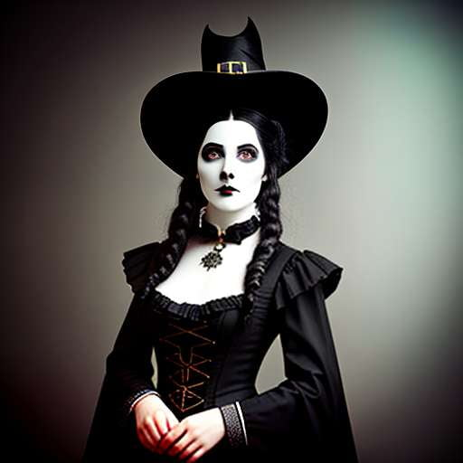Halloween Costume Midjourney Prompt - Customizable Portrait Creation - Socialdraft