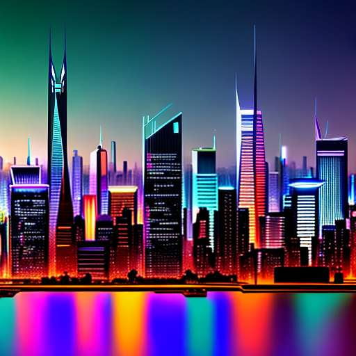 City Skyline Midjourney Prompt: Create Your Own Urban Masterpiece - Socialdraft
