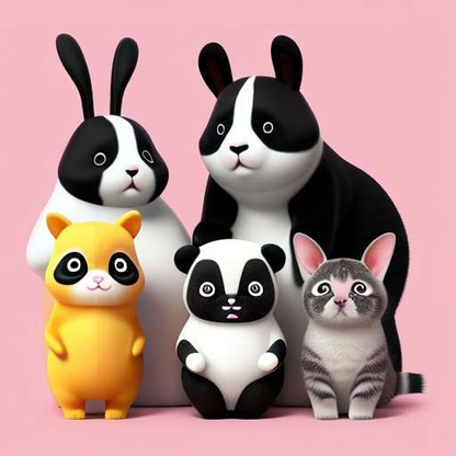 Kawaii Animal Midjourney Prompts for DIY Art - Socialdraft