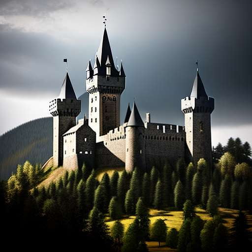 Medieval Castle Midjourney: Create Your Own Majestic Fortress - Socialdraft