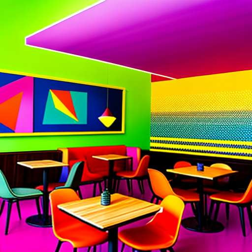 Pop Art Restaurant Midjourney Prompt for Customizable Text-to-Image Art - Socialdraft