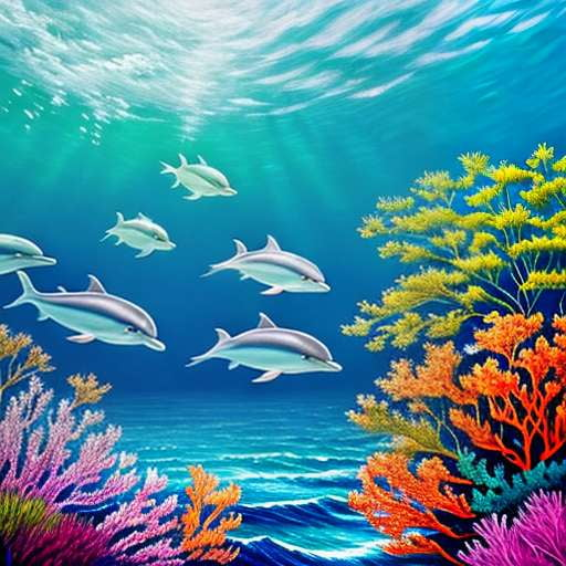 Marine Wildlife Midjourney Masterpiece: Create Your Own Underwater World - Socialdraft
