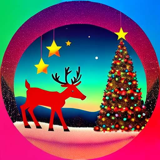 "Custom Christmas Doodle Art Midjourney Prompt - Personalize Your Festive Creations" - Socialdraft