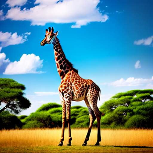 Giraffe Midjourney: Create Your Own Amusing Giraffe Art Prompt! - Socialdraft
