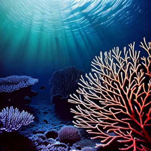 Deep-Sea Coral Midjourney Prompt - Customizable Coral Art Image Generation - Socialdraft